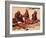 Himba Women Selling Souvenirs, Kaokoveld, Namibia, Africa-Nico Tondini-Framed Photographic Print