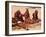 Himba Women Selling Souvenirs, Kaokoveld, Namibia, Africa-Nico Tondini-Framed Photographic Print