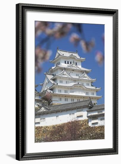 Himeji Castle, Himeji, Kansai, Honshu, Japan-Ian Trower-Framed Photographic Print