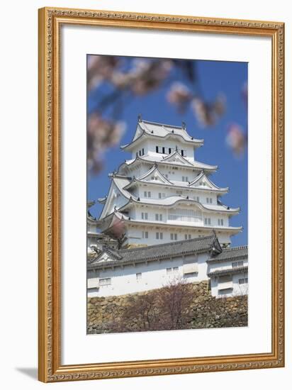 Himeji Castle, Himeji, Kansai, Honshu, Japan-Ian Trower-Framed Photographic Print