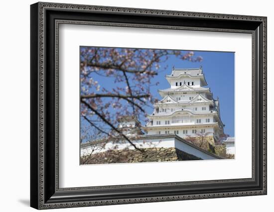 Himeji Castle, Himeji, Kansai, Honshu, Japan-Ian Trower-Framed Photographic Print