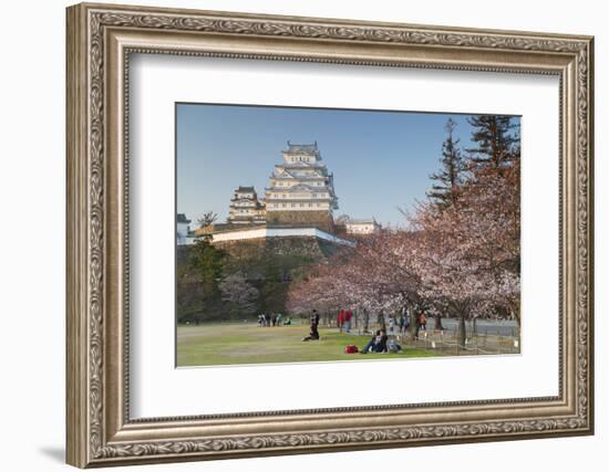 Himeji Castle, Himeji, Kansai, Honshu, Japan-Ian Trower-Framed Photographic Print