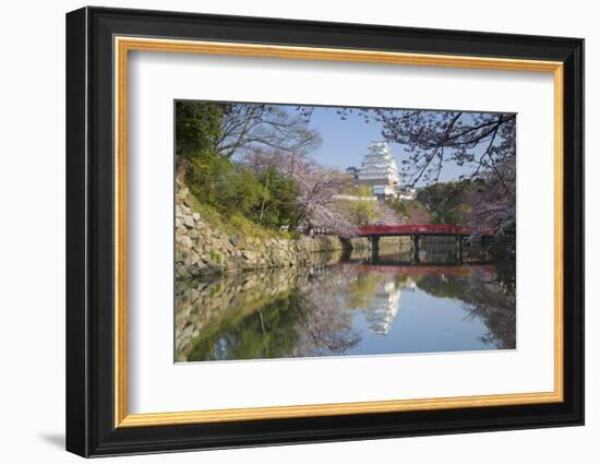 Himeji Castle, Himeji, Kansai, Honshu, Japan-Ian Trower-Framed Photographic Print