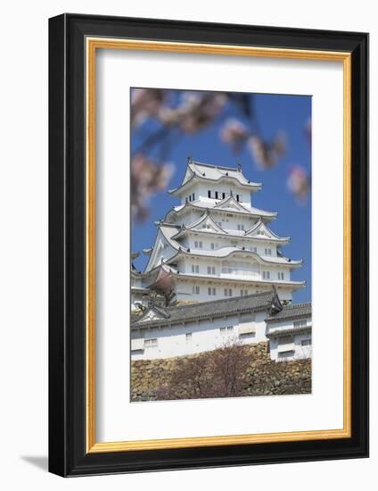 Himeji Castle, Himeji, Kansai, Honshu, Japan-Ian Trower-Framed Photographic Print