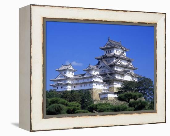 Himeji Castle, Honshu, Japan-Steve Vidler-Framed Premier Image Canvas