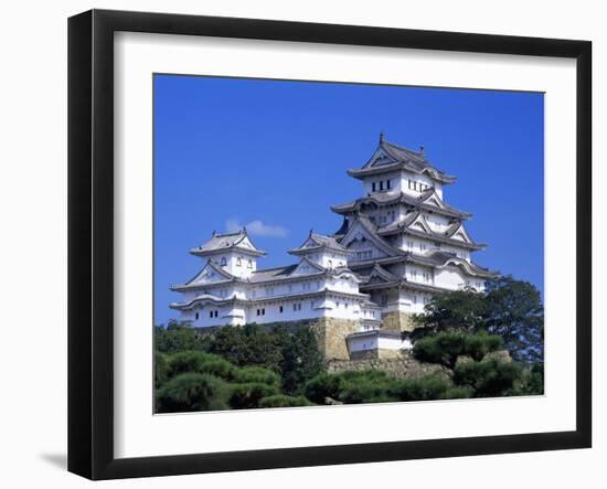 Himeji Castle, Honshu, Japan-Steve Vidler-Framed Photographic Print