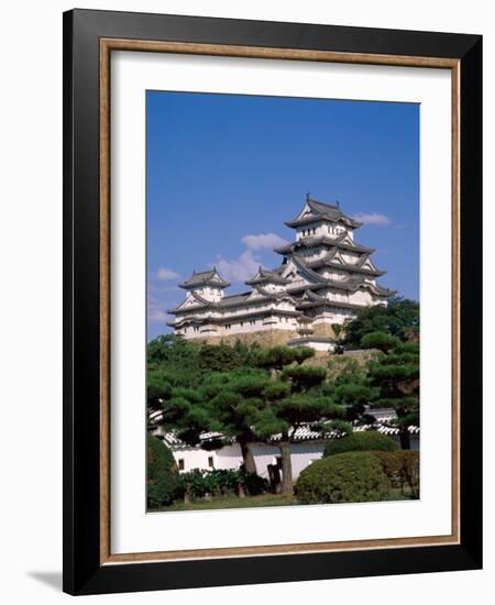 Himeji Castle, Main Tower, Himeji, Honshu, Japan-Steve Vidler-Framed Photographic Print