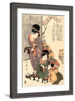 Hinamatsuri-Kitagawa Utamaro-Framed Giclee Print