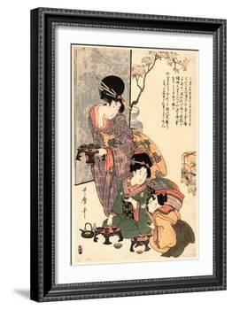 Hinamatsuri-Kitagawa Utamaro-Framed Giclee Print