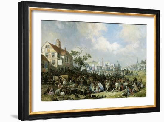 Hinckley Fair-James Holland-Framed Giclee Print