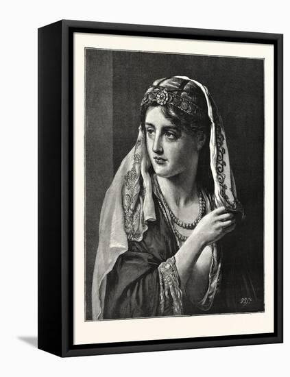 Hinda, 1876, UK-Francis John Wyburd-Framed Premier Image Canvas