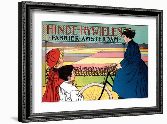 Hinde-Rywielen Factory in Amsterdam-Johan Georg Van Caspel-Framed Art Print