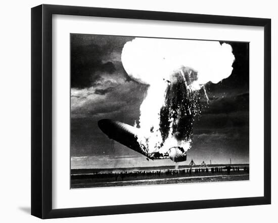 Hindenburg Disaster, May 6th, 1937-Science Source-Framed Giclee Print