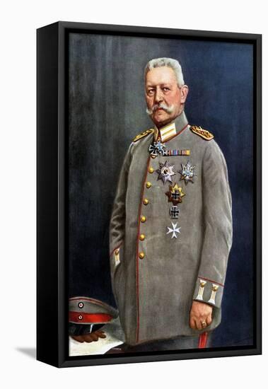 Hindenburg, Triebsch-null-Framed Stretched Canvas