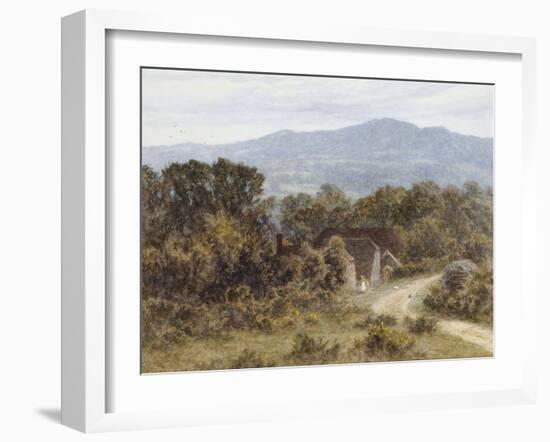 Hindhead from Sandhills, Witley-Helen Allingham-Framed Giclee Print