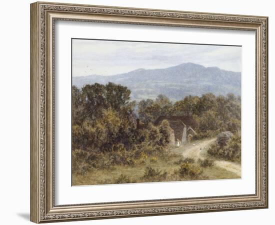 Hindhead from Sandhills, Witley-Helen Allingham-Framed Giclee Print