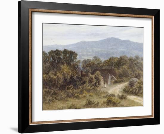 Hindhead from Sandhills, Witley-Helen Allingham-Framed Giclee Print