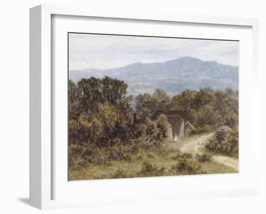 Hindhead from Sandhills, Witley-Helen Allingham-Framed Giclee Print