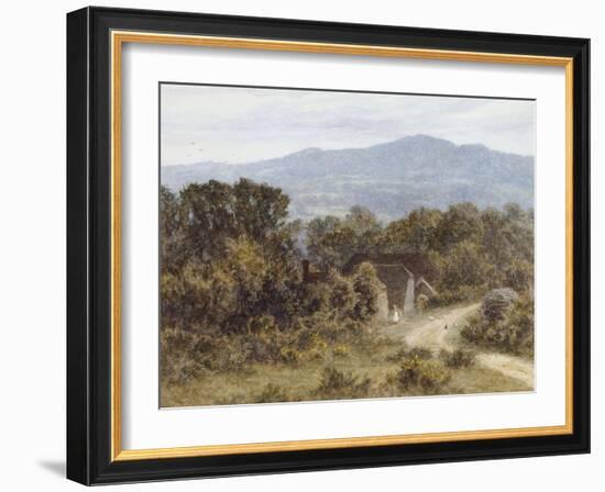 Hindhead from Sandhills, Witley-Helen Allingham-Framed Giclee Print