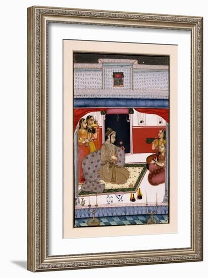 Hindola Ragini, C.1738-null-Framed Giclee Print