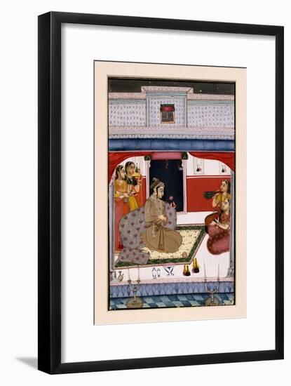 Hindola Ragini, C.1738-null-Framed Giclee Print