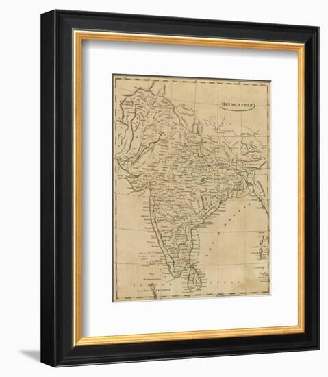 Hindoostan, c.1812-Aaron Arrowsmith-Framed Art Print