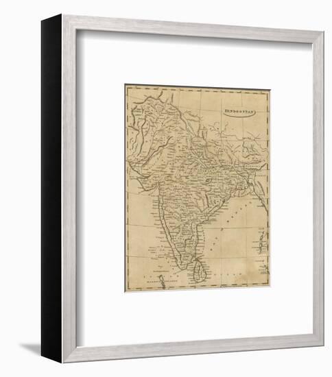 Hindoostan, c.1812-Aaron Arrowsmith-Framed Art Print