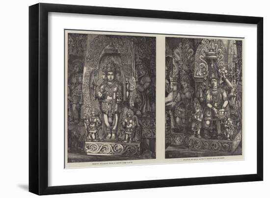 Hindu Deities-null-Framed Giclee Print