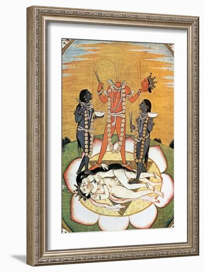 Hindu Goddess: Kali-null-Framed Giclee Print