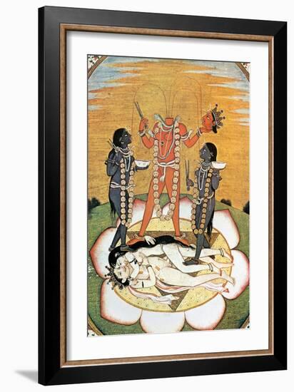 Hindu Goddess: Kali-null-Framed Giclee Print