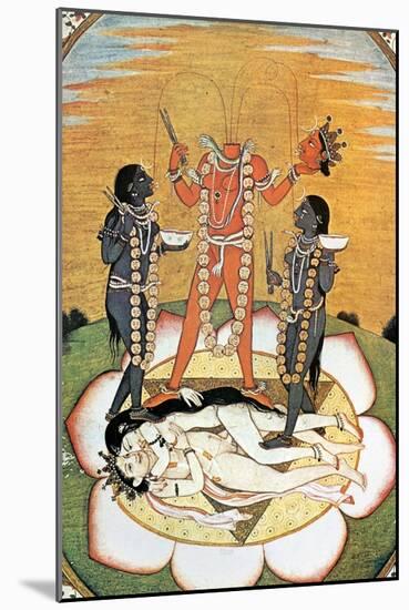Hindu Goddess: Kali-null-Mounted Giclee Print