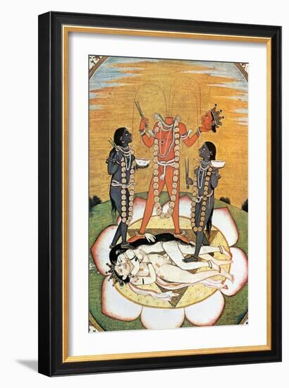 Hindu Goddess: Kali-null-Framed Giclee Print