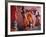 Hindu Holy Men Relax after Taking Holy Dip in River Ganges During the Kumbh Mela Festival in India-null-Framed Photographic Print