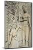 Hindu Statues on the Outer Wall of Angkor Wat, Siem Reap, Cambodia, Southeast Asia-Alex Robinson-Mounted Photographic Print