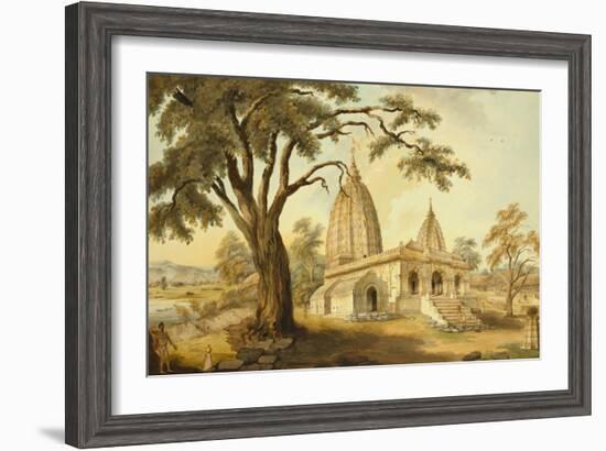 Hindu Temple at Sambatpur in Orissa, India-null-Framed Giclee Print