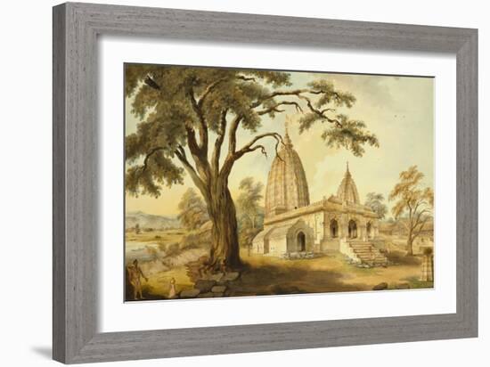 Hindu Temple at Sambatpur in Orissa, India-null-Framed Giclee Print