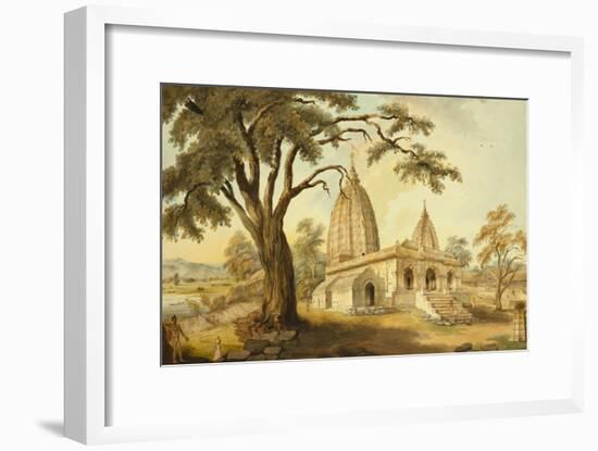 Hindu Temple at Sambatpur in Orissa, India-null-Framed Giclee Print