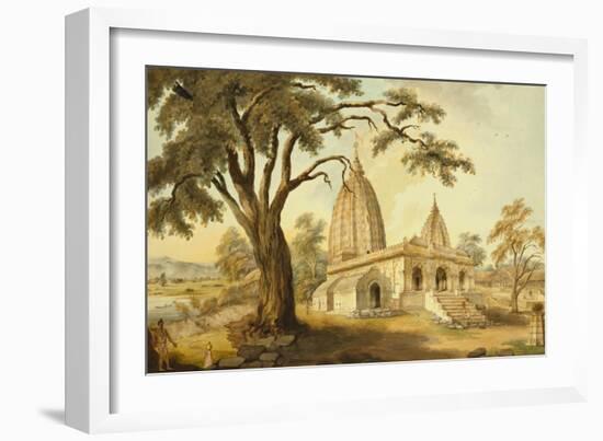 Hindu Temple at Sambatpur in Orissa, India-null-Framed Giclee Print