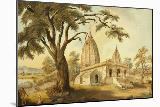 Hindu Temple at Sambatpur in Orissa, India-null-Mounted Giclee Print