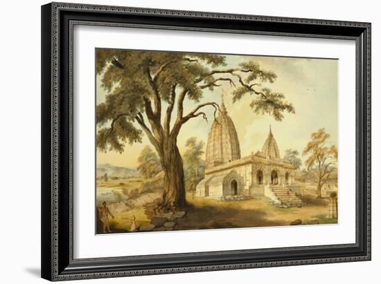 Hindu Temple at Sambatpur in Orissa, India-null-Framed Giclee Print