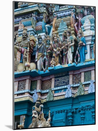 Hindu Temple Exterior, Colombo, Sri Lanka, Asia-Kim Walker-Mounted Photographic Print