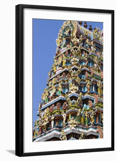 Hindu Temple in (Rangoon) Yangon, (Burma) Myanmar-David R. Frazier-Framed Photographic Print