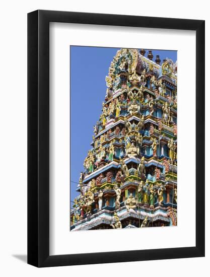 Hindu Temple in (Rangoon) Yangon, (Burma) Myanmar-David R. Frazier-Framed Photographic Print