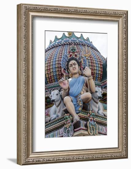 Hindu Temple, Singapore-Paul Souders-Framed Photographic Print
