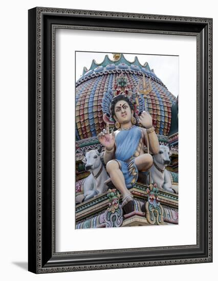 Hindu Temple, Singapore-Paul Souders-Framed Photographic Print