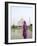 Hindu Woman at Taj Mahal, Agra, India-Bill Bachmann-Framed Photographic Print