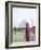 Hindu Woman at Taj Mahal, Agra, India-Bill Bachmann-Framed Photographic Print