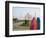 Hindu Woman at Taj Mahal, Agra, India-Bill Bachmann-Framed Photographic Print