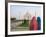 Hindu Woman at Taj Mahal, Agra, India-Bill Bachmann-Framed Photographic Print