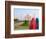 Hindu Women with Colorful Veils at the Taj Mahal, Agra, India-Bill Bachmann-Framed Photographic Print